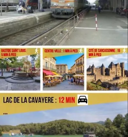 15 Minutes A Pied De La Cite Apartment *